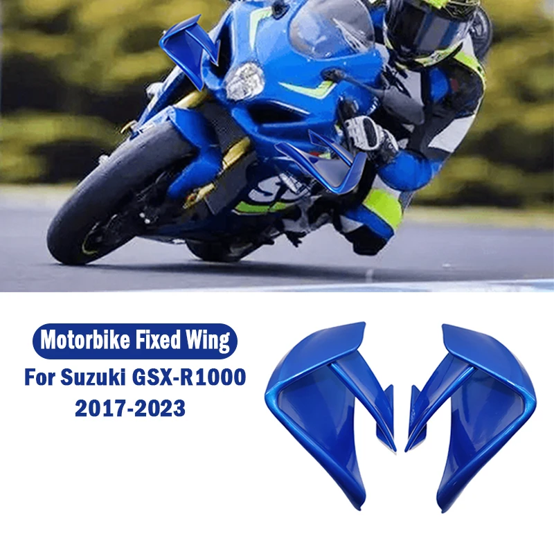 Pre Suzuki GSX-R1000 GSX-R1000R 2017-2023 Motocyklové diely zadného krídla Aerodynamické pevné krídlo Cowl Fixné krídlo