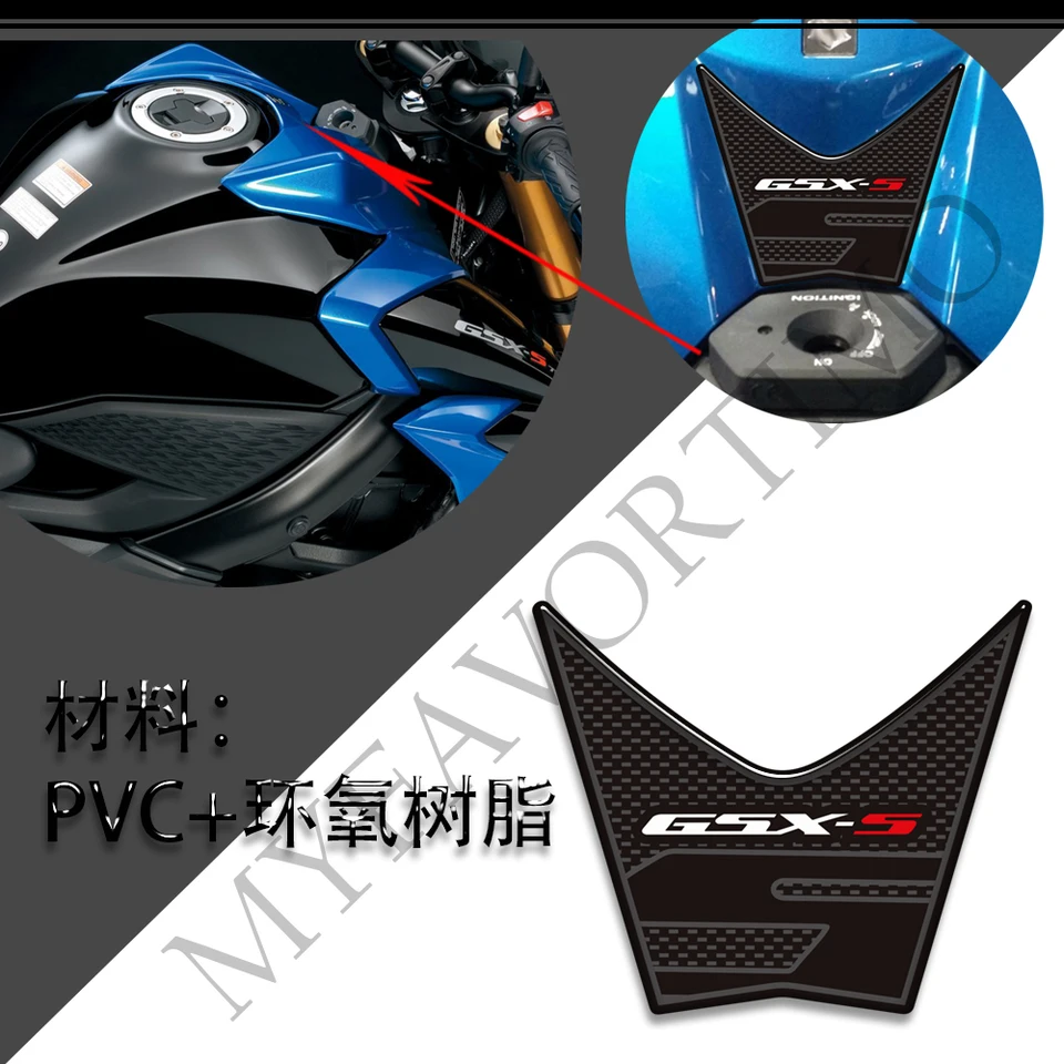 Pre Suzuki GSX-S750 GSXS750 GSX S750 S 750 GSX-S Motorcycle Tank podložky Ochranné rukoväte plynové plynové oleje Knole 2018-2022
