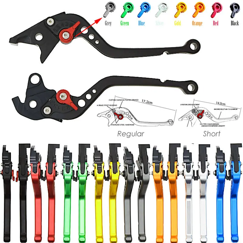 Pre Suzuki GSXR 150 GSXS125 2017 2018 GSXR150 Krátky a dlhý motocykel nastaviteľná brzda a páky spojky