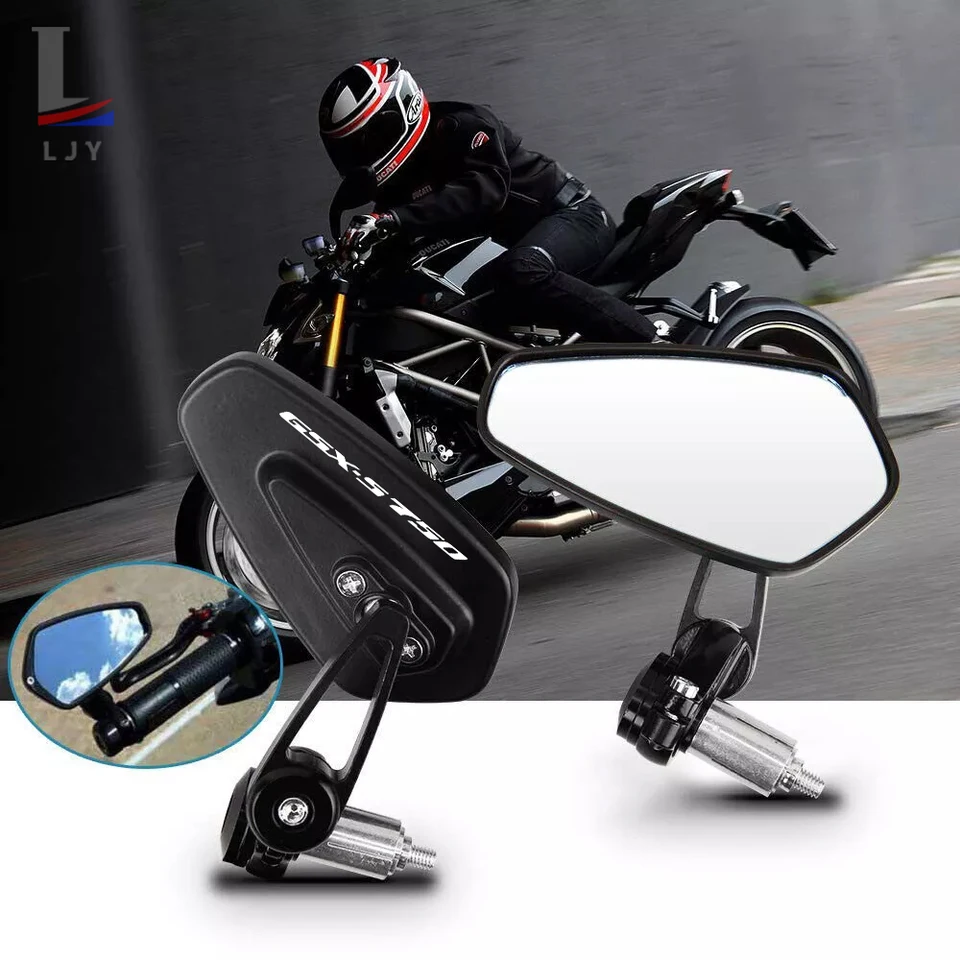 Pre Suzuki GSXS 750 GSX-S 750 GSX S750 GSXS 1000 GT CNC Univerzálne motocyklové zrkadlá spätný pohľad 2ks