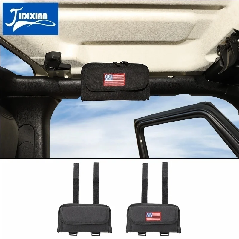 pre Suzuki Jimny 2007 UP Automobilové okuliare Storage Bag pre Jeep Wrangler TJ JK JL JT 1997 UP SUBLESES SKLADOVANIE