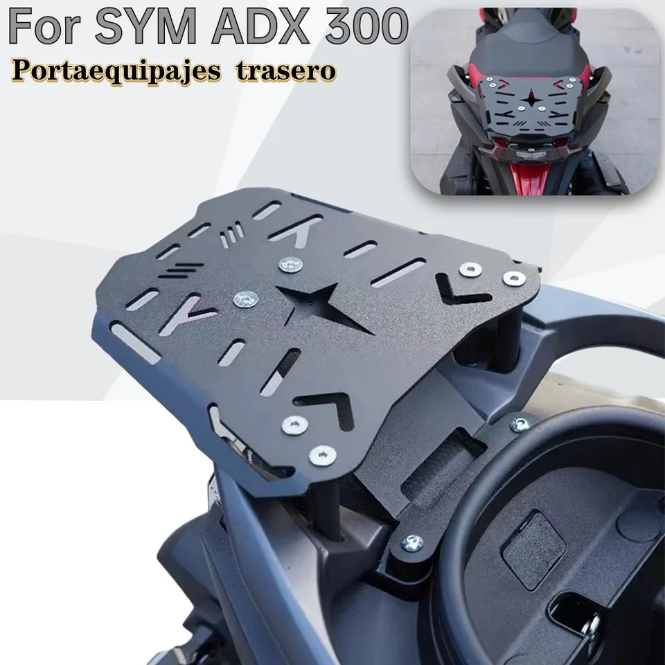 Pre SYM ADX 300 300ADX ADX300 Motocykel zadný stojan na chvost RACH CESTOVANIE KAMPING BATRE BATRETICKÝ Multifunkčný expanzný panel TRUNKOVÝ RAKL