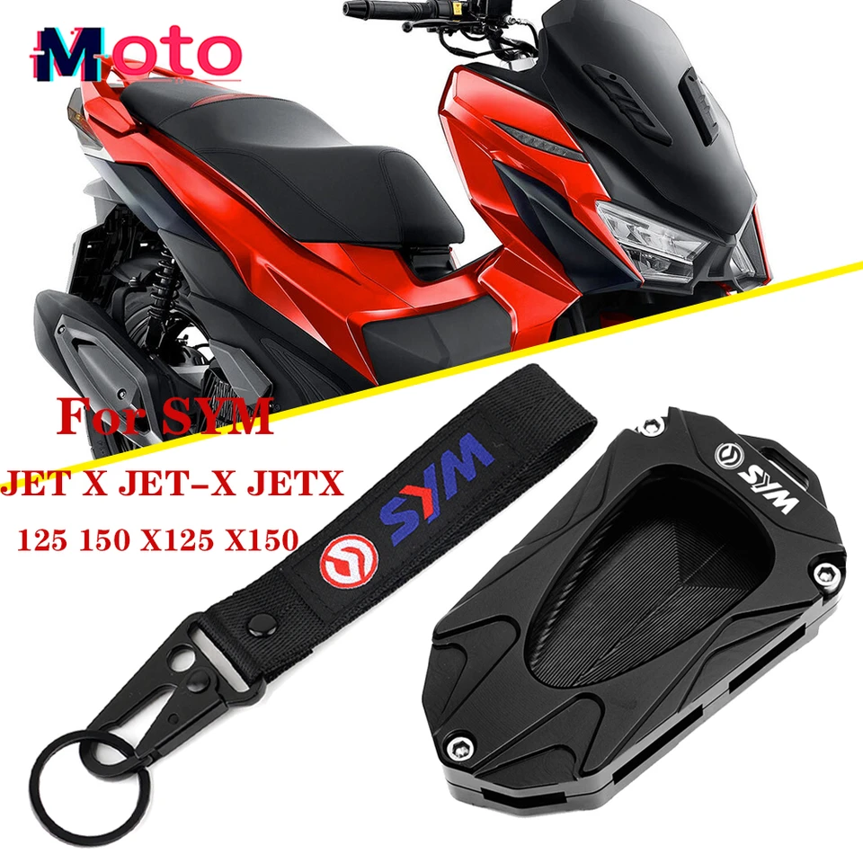 Pre Sym Jetx Jet X 125 150 X125 X150 Motocykel CNC Hliníkové príslušenstvo Kľúčové krytie Kľúčové puzdro a vyšívacie odznaky Keyring