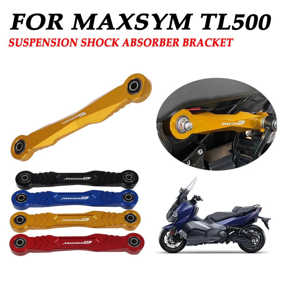 Pre Sym MaxSym TL 500 TL 508 TL500 TL508 2020 2021- 2024 Motocyklové príslušenstvo Suspension Shock Tjakový držiak Posilnenie lišty