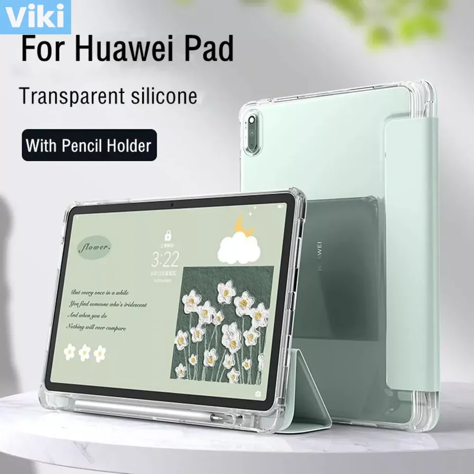 Pre tablet Huawei Honor Pad 8 12inch x9 x8 Pro 7 v6 puzdro s držiteľom ceruzky pre Matepad Air 11.5 Pro 11 10,8 SE 10.4 T10S
