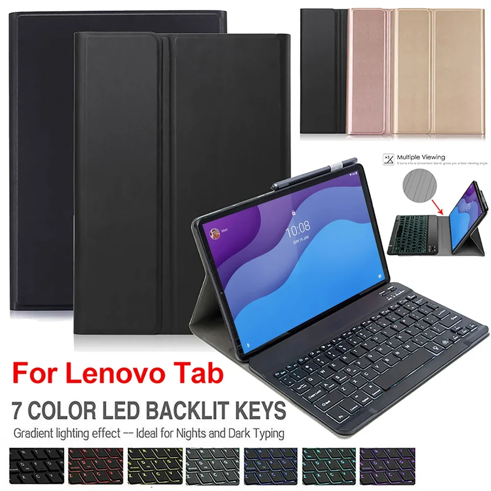 Pre tabuľku Lenovo M10 HD 2. gen 10,1 palca, kryt klávesnice pre tab tab M10 HD 2. gen 10,1 palca TB-X306X X306F