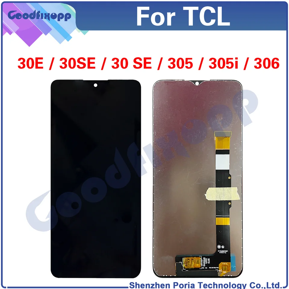 Pre TCL 30E 30SE 30 SE 305 305I 306 6102 6102A 6102d 6102H 6165 6127 LCD DISPLEY DISPLET DIGITIZER Zostava