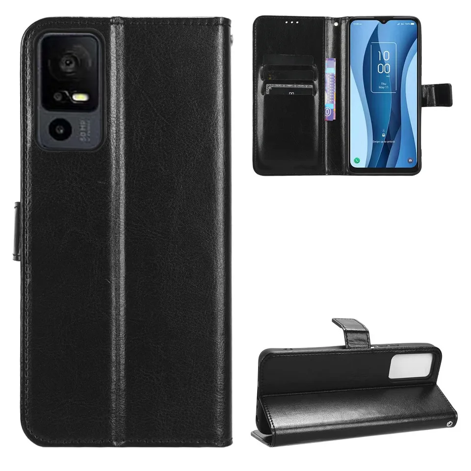 Pre TCL 40 NXTPAPE 5G puzdro Luxusné flip Pu Leather Peňaženka na šnúrka pre stojan pre TCL 40NXTPAPER 5G TELEFÓNNE TAGES