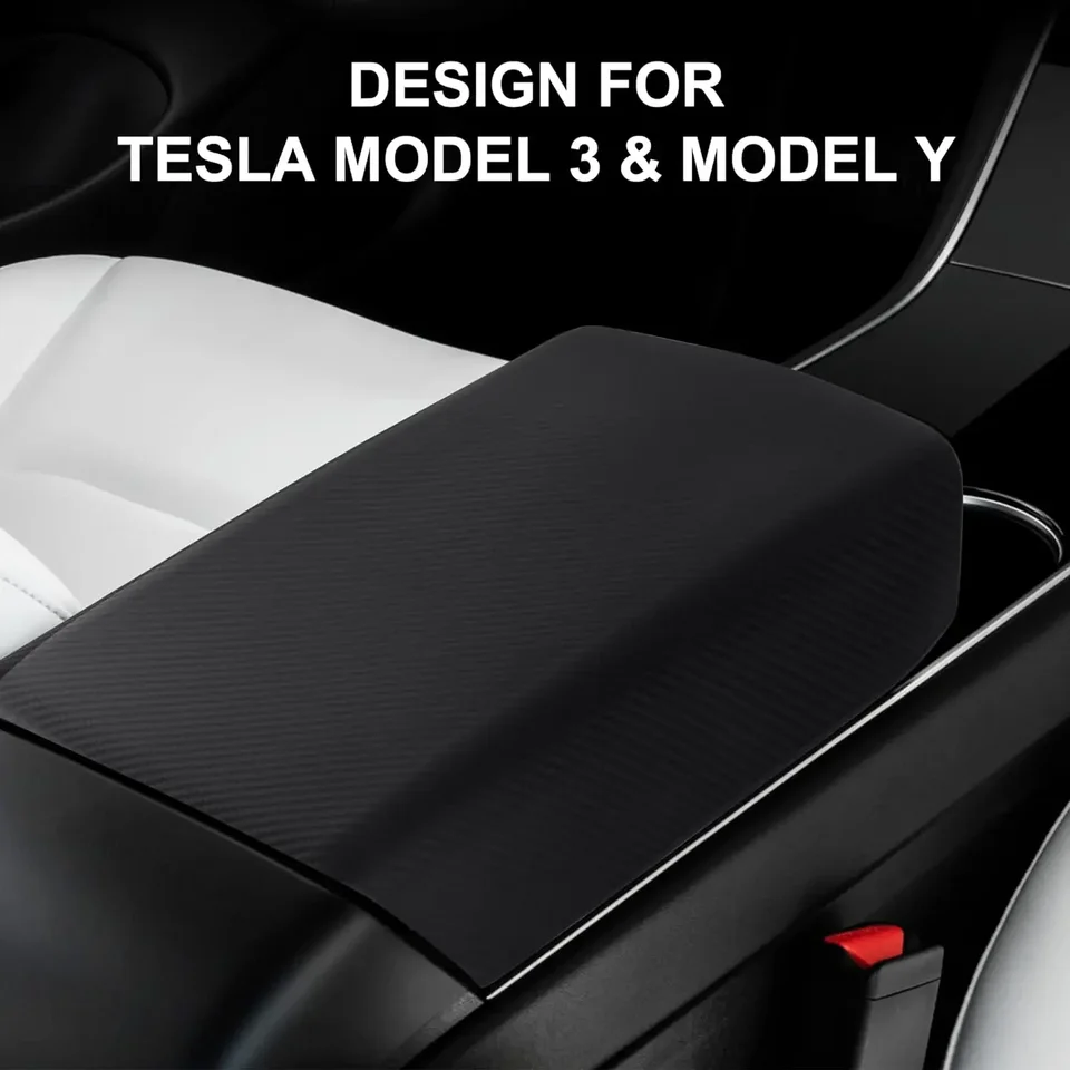 Pre Tesla Model 3/Y 2019-2022 Model 3 Highland 2024 CAR TPE Center Lirky lakťová lakťovacia skrinka Dekoratívne kryt