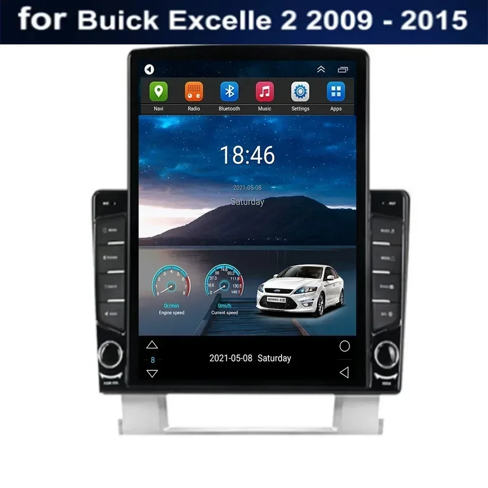 Pre Tesla Style 2Din Android13 Car Auto pre Buick Excelle 2 pre Opel Astra J Multimedia Video Player GPS Stereo CarPlay DSP DSP