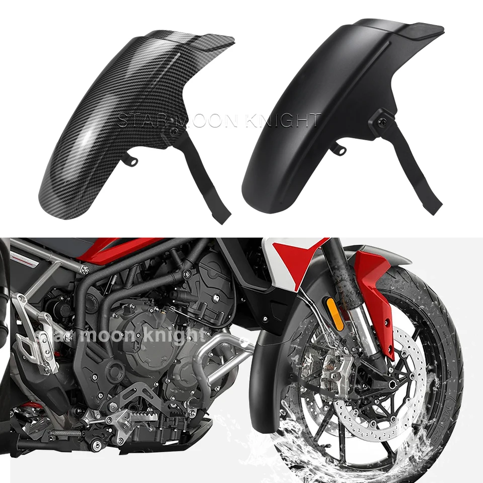 Pre Tiger Sport 850 (2021-) Príslušenstvo predĺženie predného blatníka Mudguard Extender pre Tiger 900 GT Pro Low (2020-)