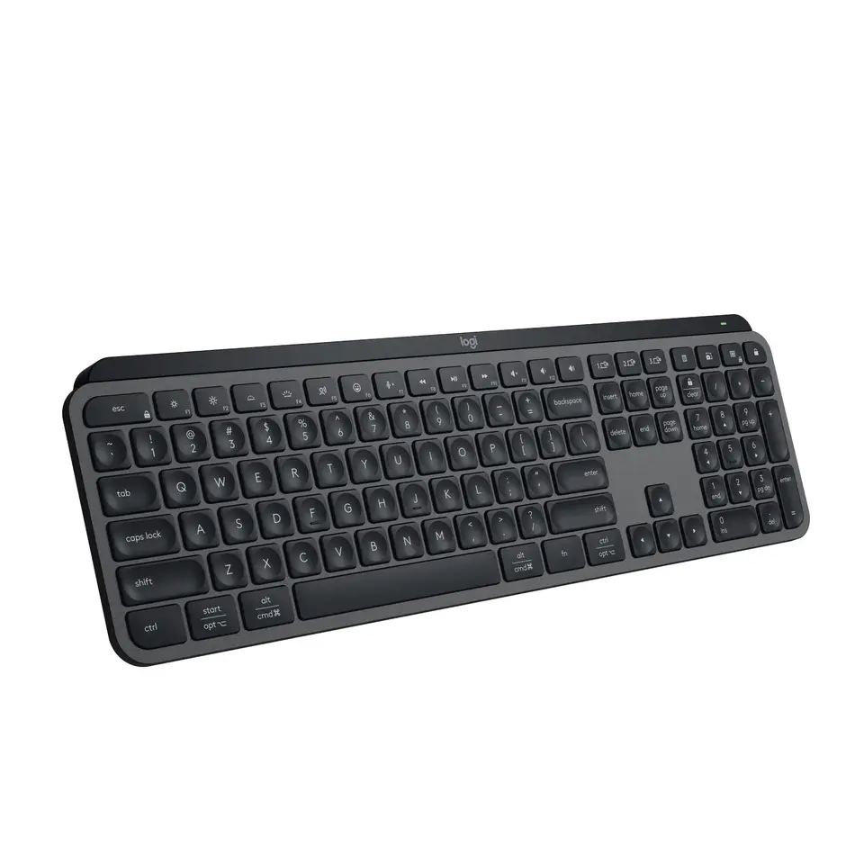 Pre tlačidlá Logitech MX Illuminované bezdrôtová klávesnica s Bluetooth USB C pre Apple MacOS Microsoft Windows Linux iOS Android