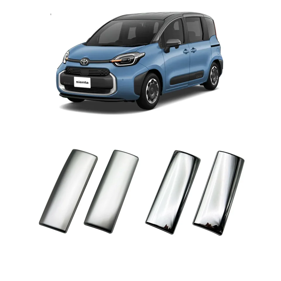Pre Toyota 23 Sienta upravená kľučka dverí dekoratívny svetlý pásik 10 sériu Zadná rukoväť Elektroplatácia