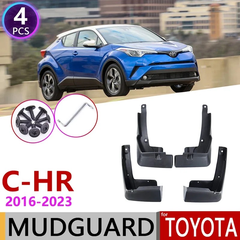 pre Toyota C-HR 2016 ~ 2023 Chr C HR AX10 predný zadný bahenný blatníka blatníka bahenné klapky strážne klapky príslušenstvo 2021 2022