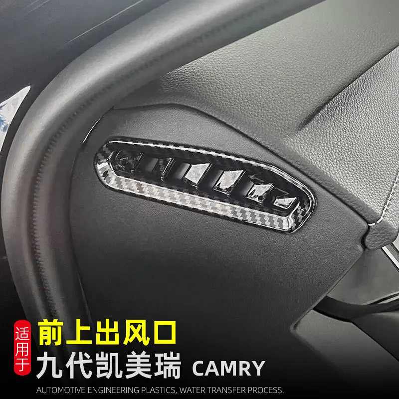 Pre Toyota Camry 9. 2024 2025 LHD ABS Predná prístrojová doska na prednú prístrojovú dosku Horné vzduchové podmienky výstupného krytu Vľavo vľavo