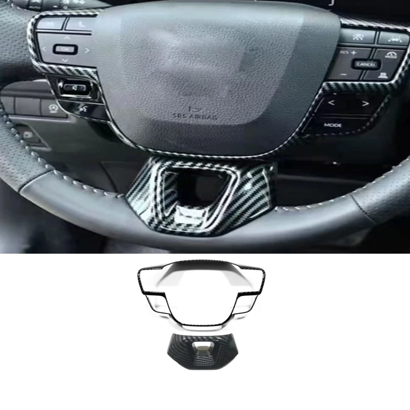 Pre Toyota Chr C-HR 2024 2025 ABS uhlíkové vlákno kryt