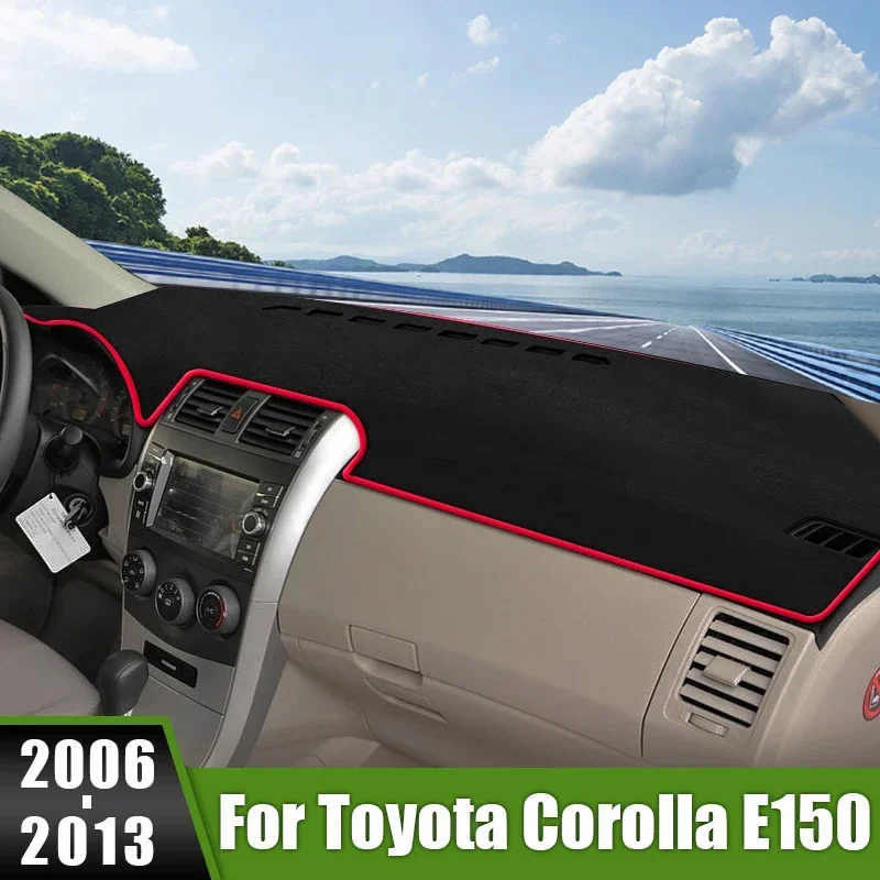 Pre Toyota Corolla Axio Fielder E140 E150 2006-2010 2011 2012 2013 2013 Kryt automobilu Kryt slnečného odtieňa Vyhnite sa ľahkým rohožkám