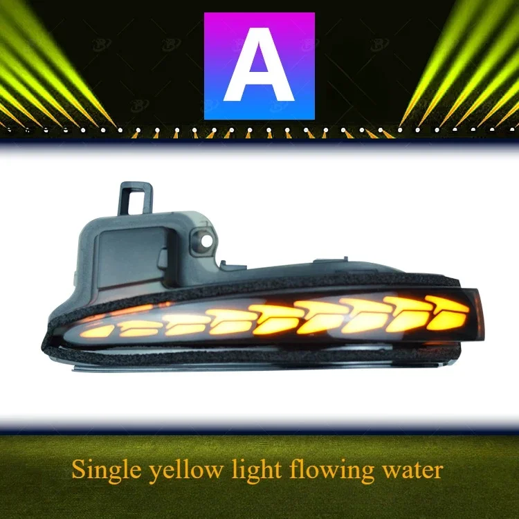 Pre toyota Corolla krížové spätné zrkadlo Loong Loong Scales Running Turn Signal Light dotyk modrej úpravy