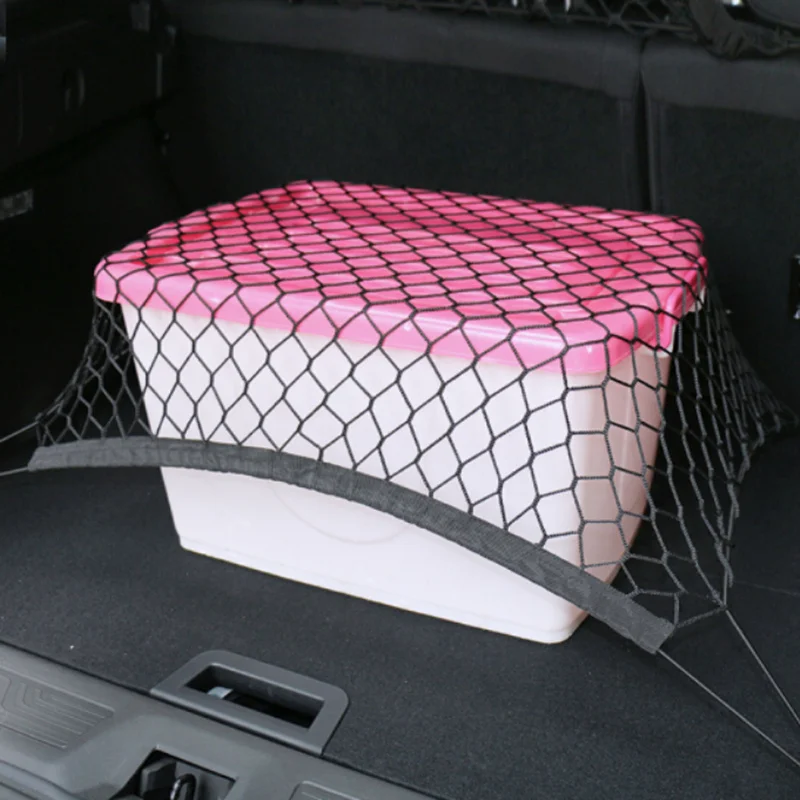 Pre Toyota Corolla Rav4 chr avenis yaris Auris Prius Auto Care Car Trunk Storage Storage Organizátor nákladu nylon elastická sieť