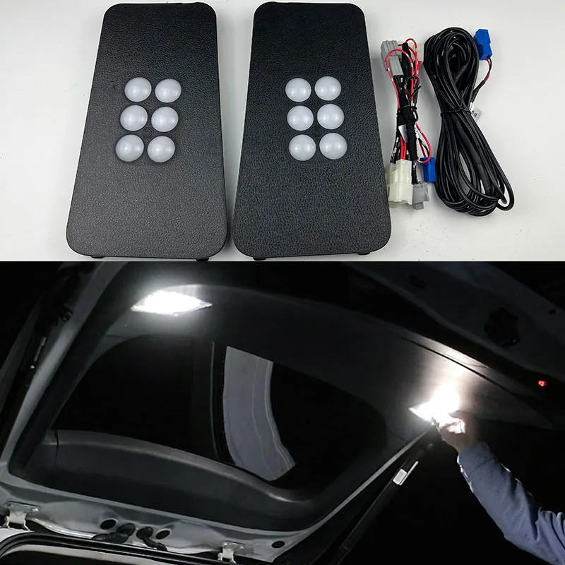 Pre Toyota Highlander 19-21 RAV4 20-22 Harrier 80 2022 kempingová lampa LED LED dióda LED TRUNT Svetelná batožina TRUNK LAMP TACHTALGATE SVETLO