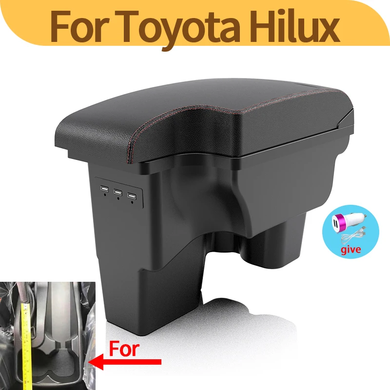 Pre Toyota Hilux lakťová lakťová skrinka na dodatok k dispozícii interiérové ​​diely