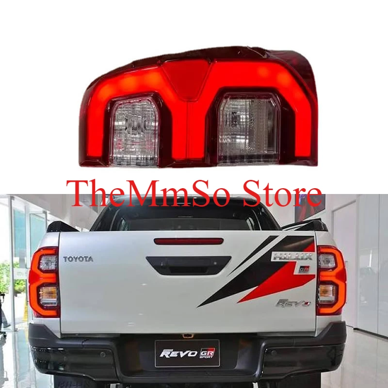 Pre Toyota Hilux Revo 2015-2020 Auto doplnky upravené verzia LED TACK TACH LIGHLE LIGBLE BRKEJNÉ SLTCE OBJEDNÁVKA SVETLI 2KS