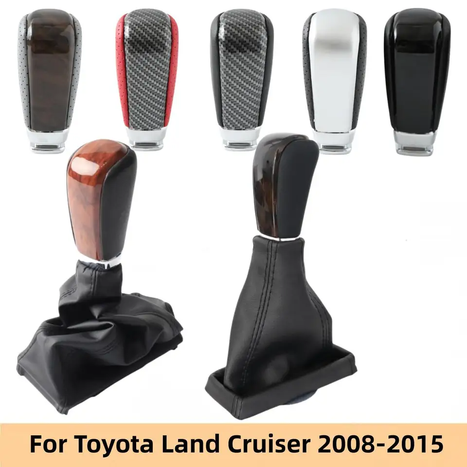 Pre Toyota Land Cruiser 2008-2015 Automatický stylingový styling gombík gombík gombíka páka radiaci chlievk na chôdzu