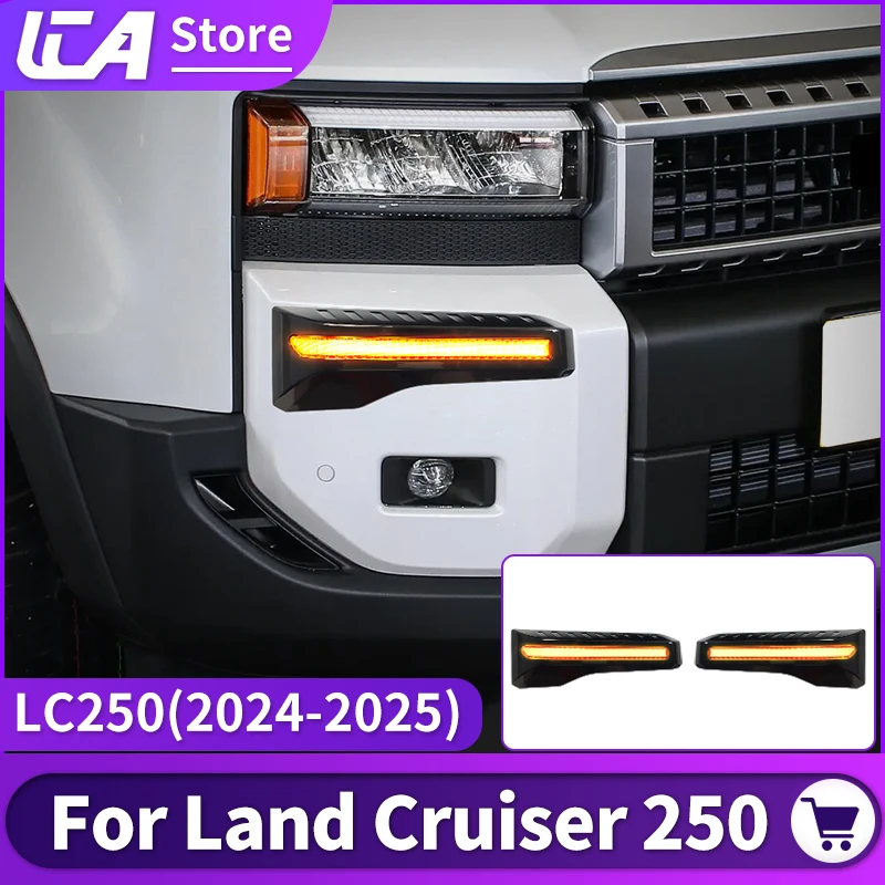 Pre Toyota Land Cruiser 250 2024 2025 Prado LC250 1958 Prvé vydanie J250 Denný prúdový signál, vylepšené príslušenstvo
