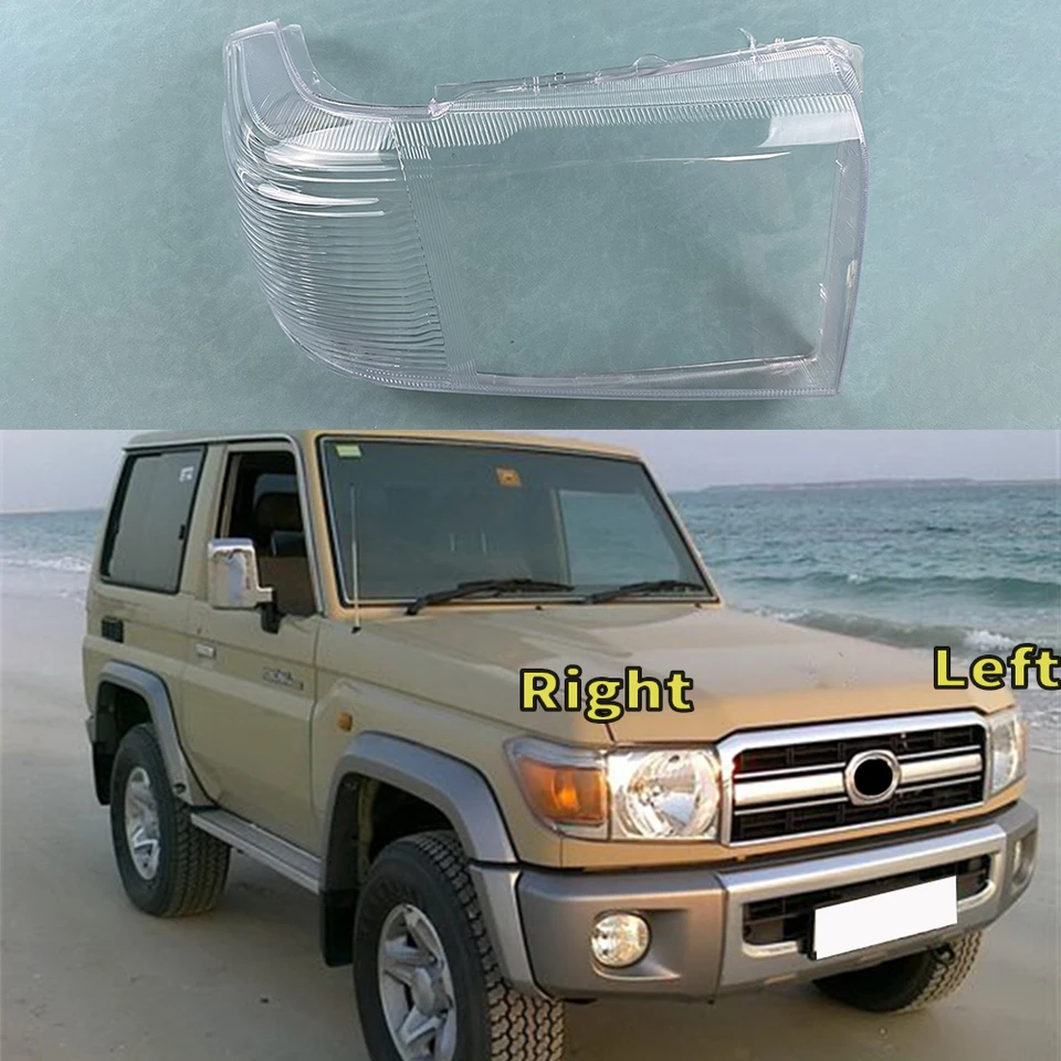 Pre Toyota Land Cruiser FJ70 Truck 2007 Cover Cover Cover Shell Shell Trištikálna lampa objektívu Automatické náhradné diely