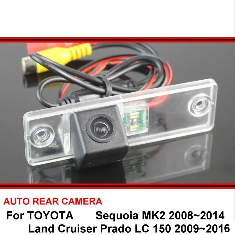 Pre Toyota Land Cruiser Prado VX TX LC 150 LC150 Sequoia 08 ~ 16 Zadný výhľad automobilu Camera Camera Park Camera Sony HD Night Vision
