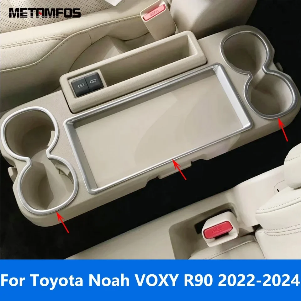 Pre Toyota Noah Voxy R90 2022 2023 2024 uhlíkové vlákno Zadné sedadlo Hope Držiteľ držiaka Panel Panel Rám Vnútorné vozidlá
