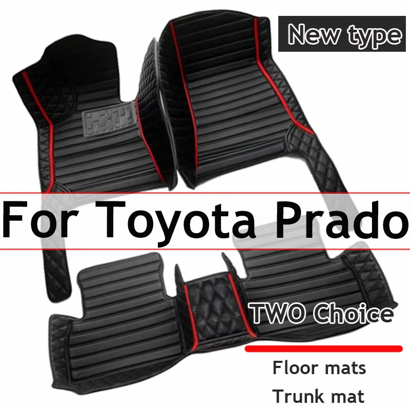 Pre Toyota Prado 150 2020 2019 2018 2017 2016 2015 2014 2014 podlahové podlahy Mats príslušenstvo chránenie štýlových dielov automatické koberce nepremokavé