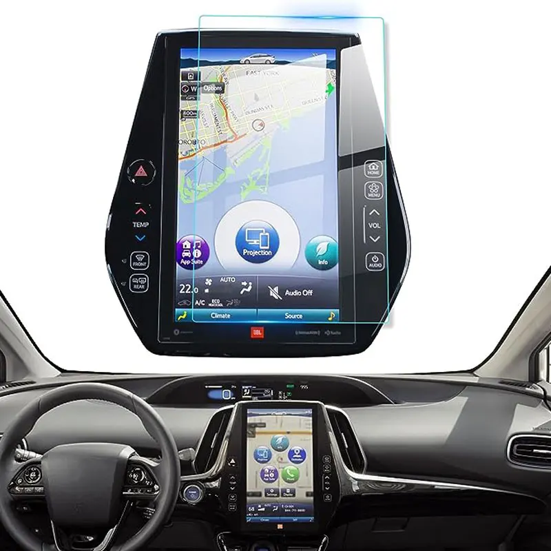 pre Toyota Prius Prime Entune 2017-2022 11,6 palca automobil GPS Pet Center dotyková obrazovka Zobrazenie dotykovej obrazovky Ochranné