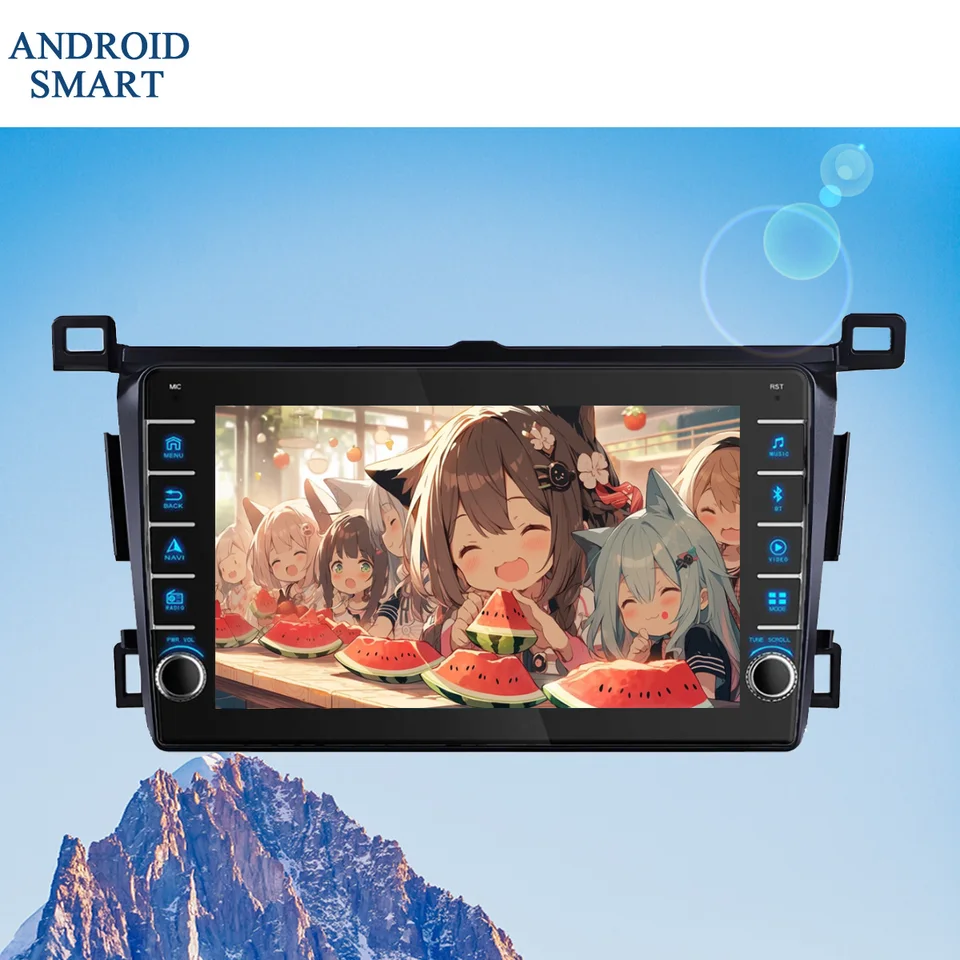 Pre Toyota Rav 4 RAV4 2012 - 2018 CAR GPS Tablet Tablet Auto Radio Multimedia HU 8G RAM DVD DVD Cassette MP5 4G LTE WiFi CarPlay Auto