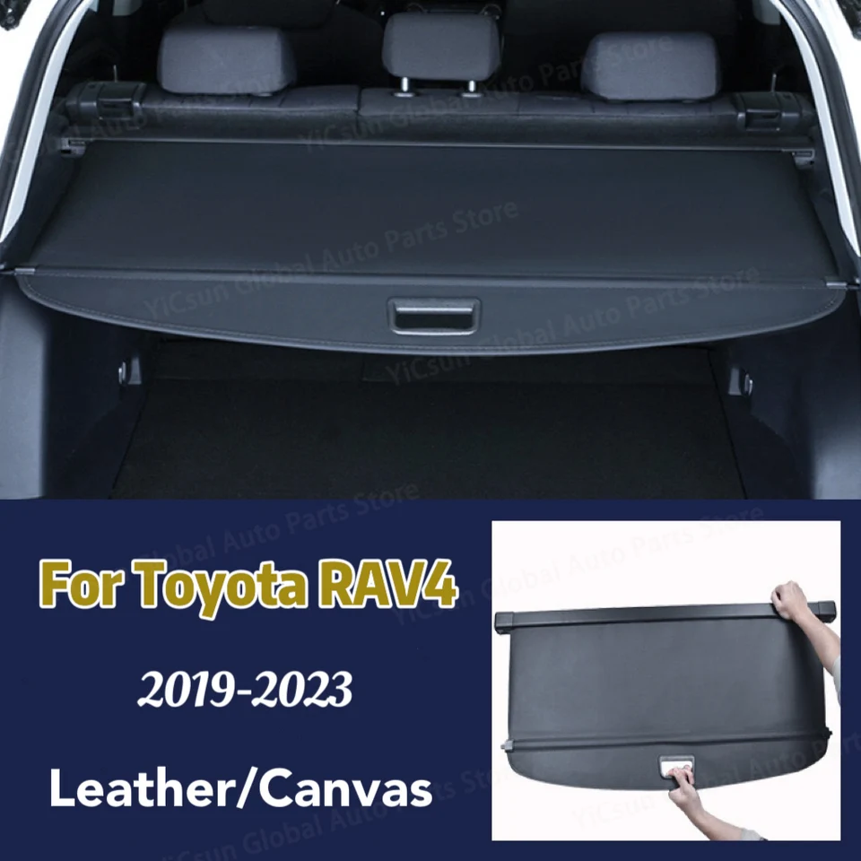 Pre Toyota RAV4 2022 Príslušenstvo RAV 4 2019 ~ 2023 2020 MK5 XA50 Auto Luxusné kmene batožiny Curtain Trunk Cargo