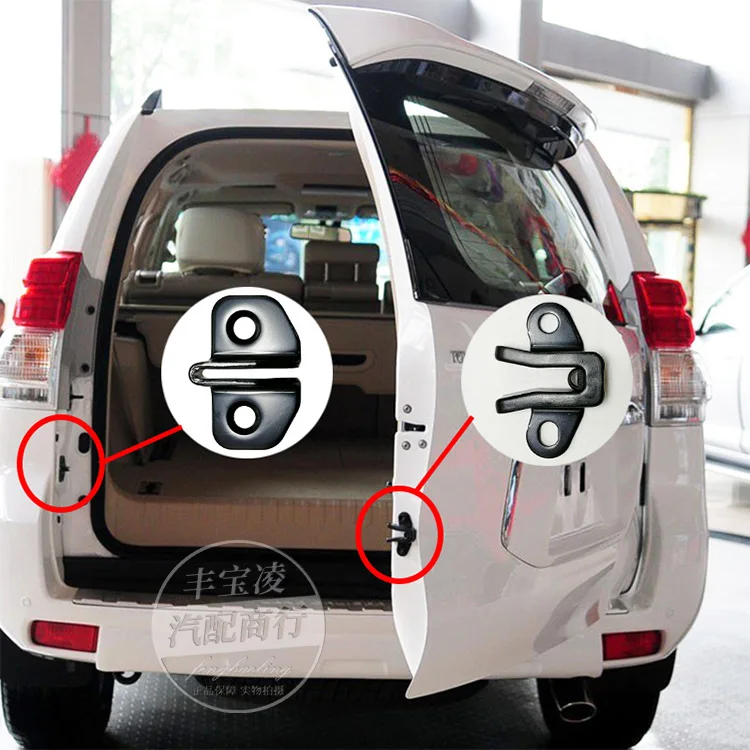 Pre Toyota Rav4 Prado 2700/4000 LC120/150 Tailgate Limiting Limitery zadných dverí konkávne a zastávky na hrbole