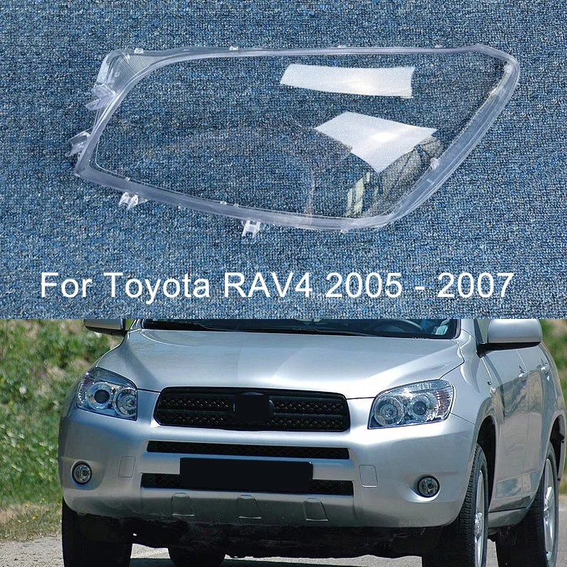 Pre Toyota Rav4 Rav 4 2005 2006 2007 2008 Cover svetlometový kryt Senping Terping Triphade Lampshade Glass Light Light Maska