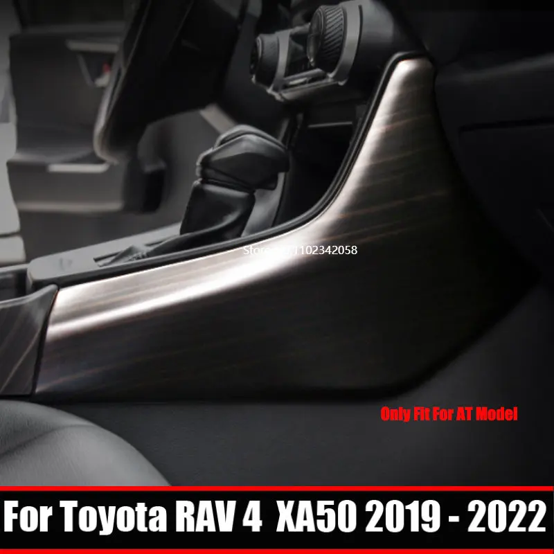 Pre Toyota Rav4 Rav 4 XA50 2019 2020 2021 2022 2023 2023 Stredová konzolová radnica Ship Ship Box Side Strip Strip Sticker Príslušenstvo