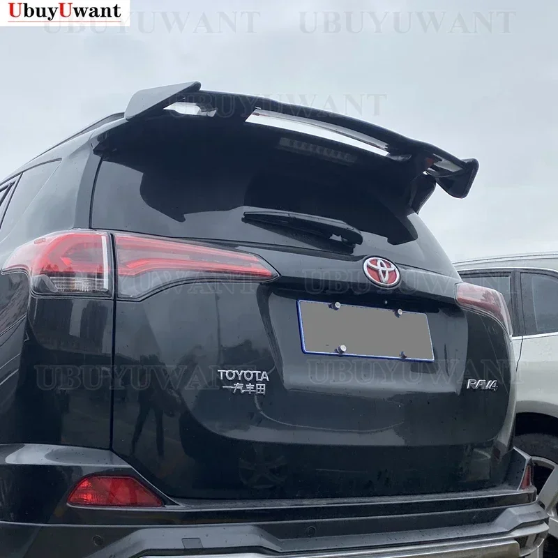 Pre Toyota RAV4 SPOILER Vysoko kvalitný materiál ABS Material Car zadné krídlo Lip 2007- 2022