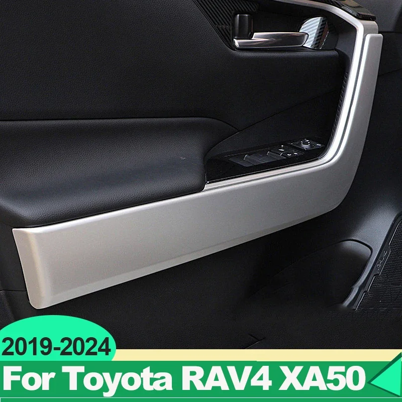 Pre Toyota RAV4 XA50 2019 2020 2021 2022 2023 2024 RAV 4 Hybridné dvere vozidla Vnútorná lakťová opierka TRICK ORIC ORIS PRÍSLUŠENSTVO PRIPRAVU