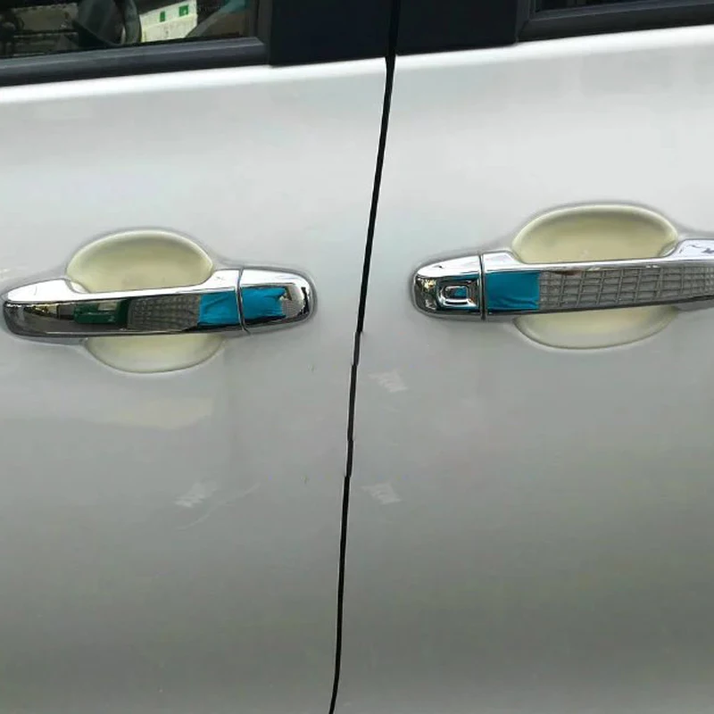 Pre Toyota Sienta NHP170 2015 2016 2017 2018 Chrómová rukoväť kľučky obkladov Orezávanie lišta čapového krytu rána Overlay Protectory Atternlay 12p