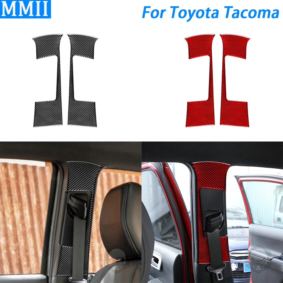 Pre Toyota Tacoma 2015-2022 Skutočné nálepka na dekoratívne kryt