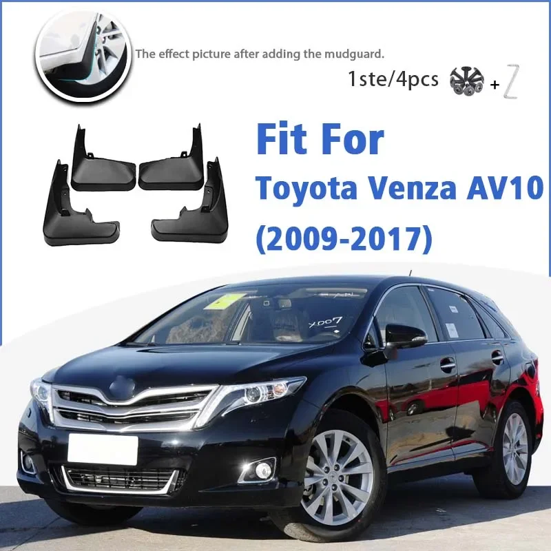 Pre Toyota Venza AV10 2009 2010 2010 2012-2017 bahenná klapka Splash Mudguard Fender Mudflaps