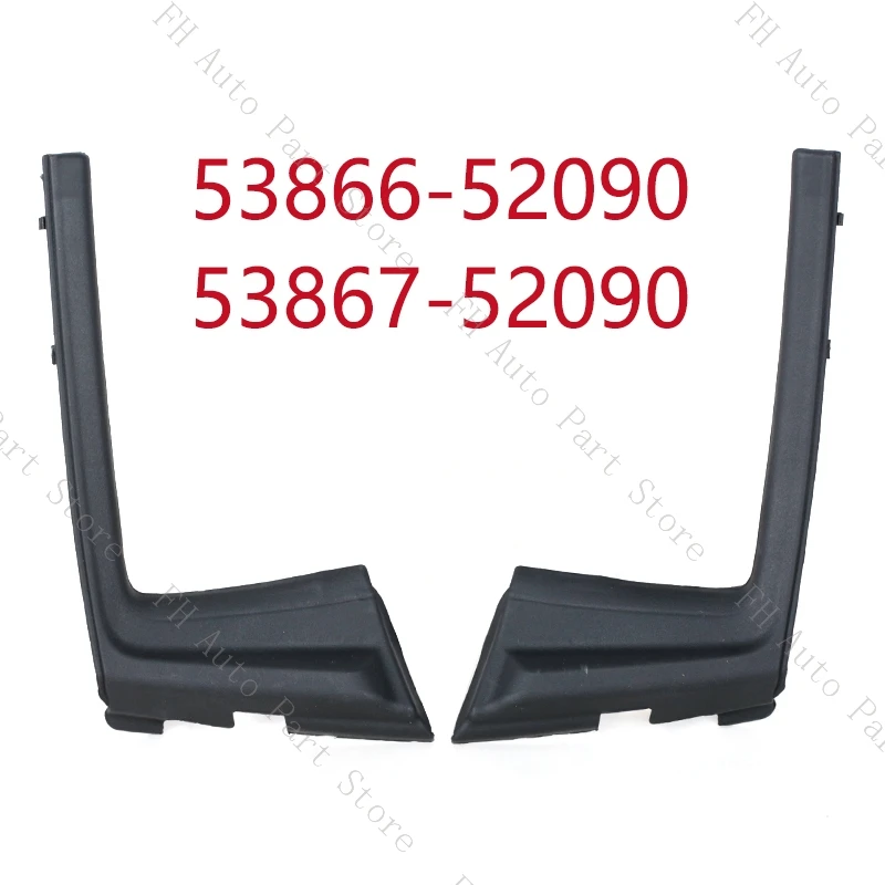 Pre Toyota Yaris 2012 2013 2014 2015 2015 predné čelné sklo, deflektorový deflektorový stierací stierač bočného krytu krytu krytu 53866-52090 53867-52090