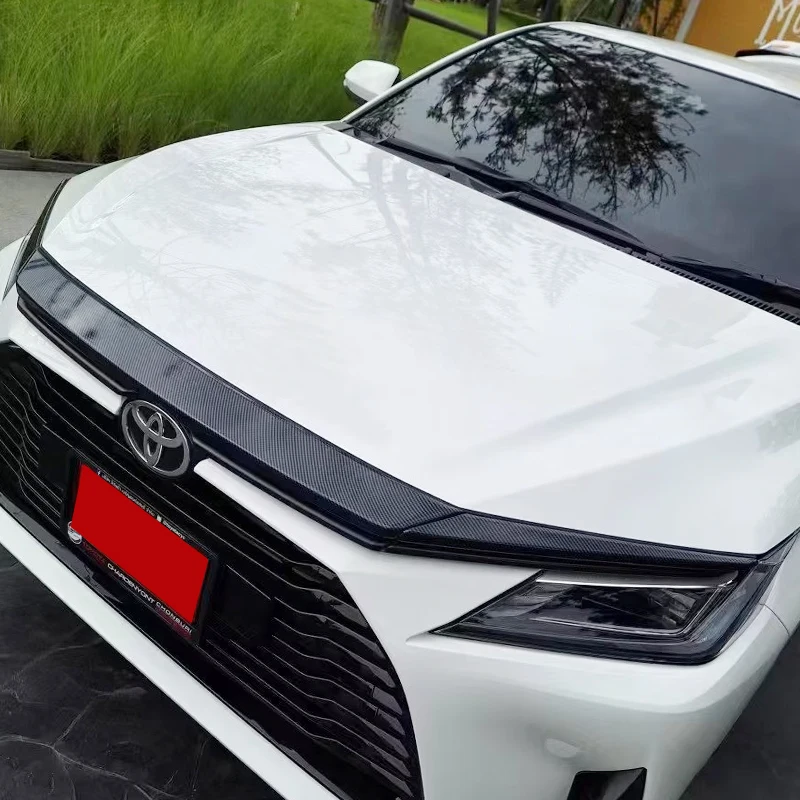 Pre Toyota Yaris ATIV 2023 2024 ABS Exteriér predného nárazníka Mriežka Grile Grile Grile Grile Grile Grile Grile Zadný kmeň zadné brány Dec Dec Strip