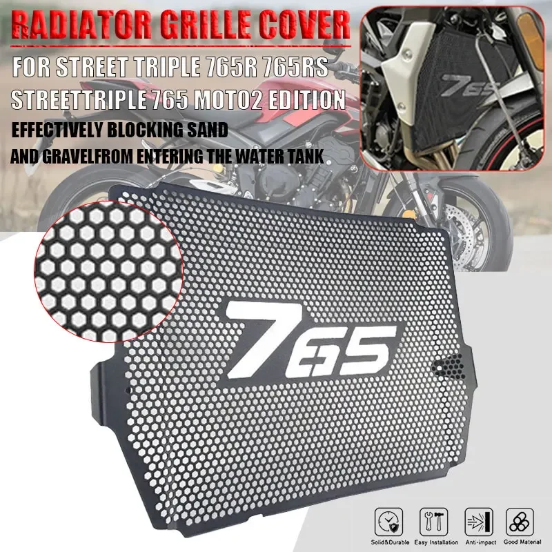 Pre Triumph Street Triple 765 2020-2024 Motocykel Radiator Grile Guard Cover pre ulicu Triple 765R 765S 765RS príslušenstvo