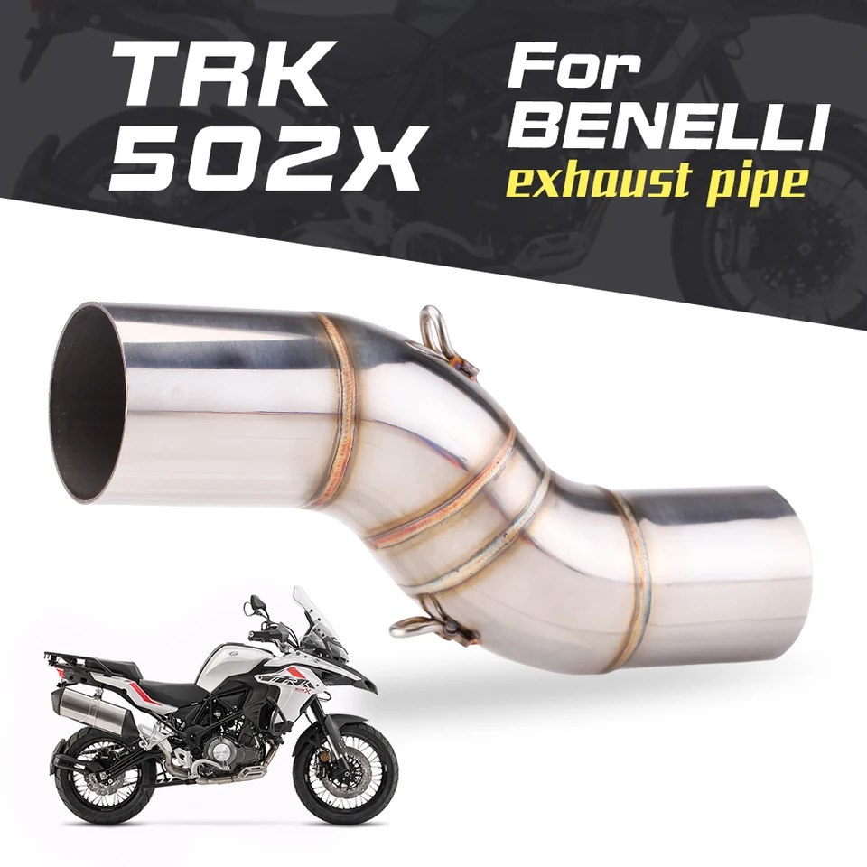 Pre TRK 502X 502 x Motocykel výfukových sklzov Systém Modify Systém Middle Link Escape Moto Bike Racing Modified Parts