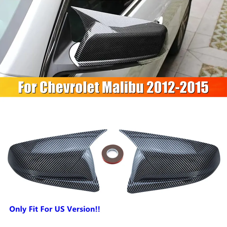 Pre USA Chevrolet Malibu 2012 2013 2014 2015 CAPNÍ PRESKÚSENÉ ZRUŽENIE Krytého krytu krídla Vonkajšie dvere puzdro skrip slepenie ABS Sticker
