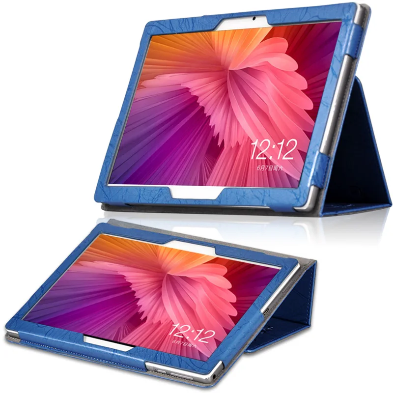 Pre Vankyo Matrixpad S8 S10 S20 S30 Android Tablet Tablet Tlač PU Znakovací stojan s kožou s rukou Magnetický kryt S21/S7/Z1