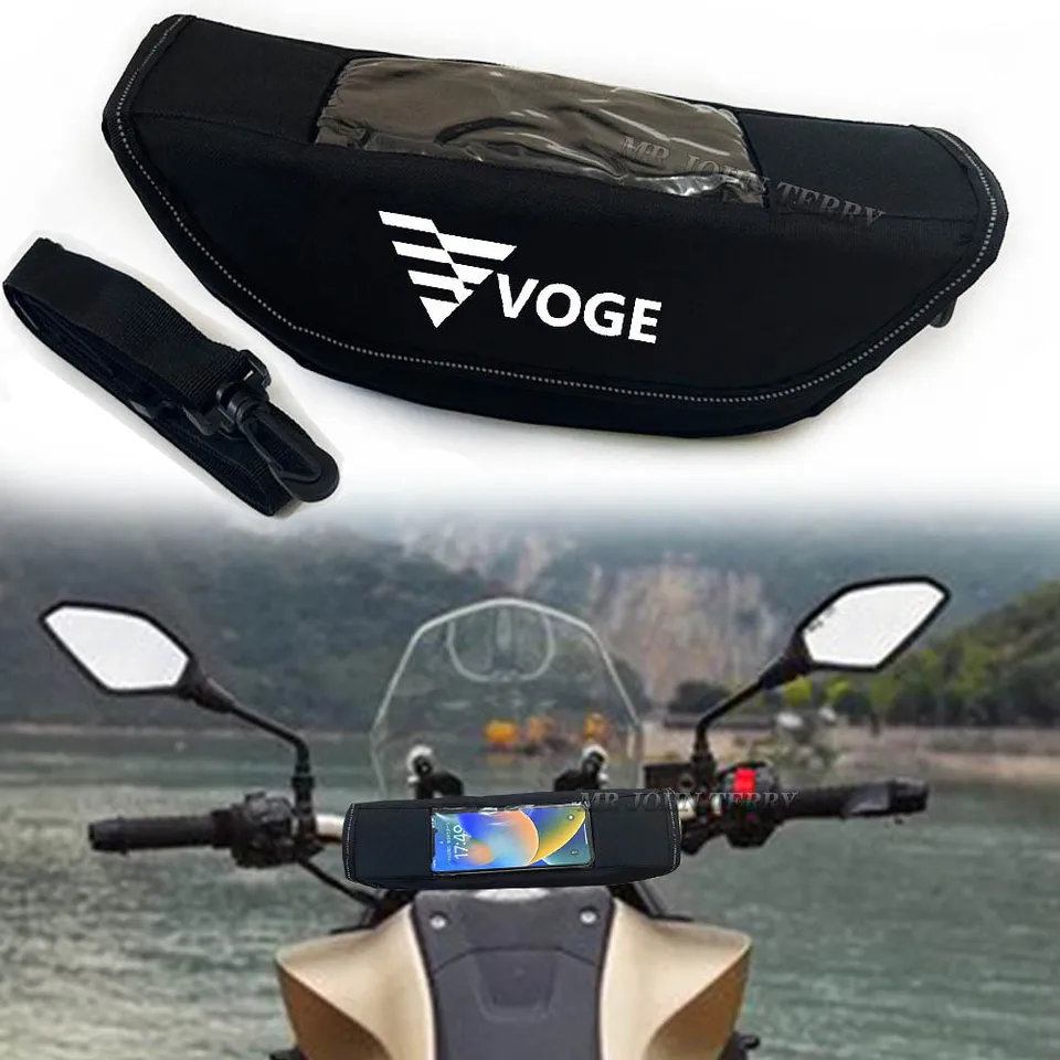 Pre VOGE 500DS 650DS 300DS 500R 525R 300R ER10 350AC Motorcycle príslušenstvo nepremokavé a prachovo odolné vrecká na riadidlá
